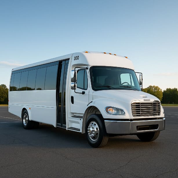 Lafayette Shuttle Bus Rentals 25 Passenger Shuttle Bus