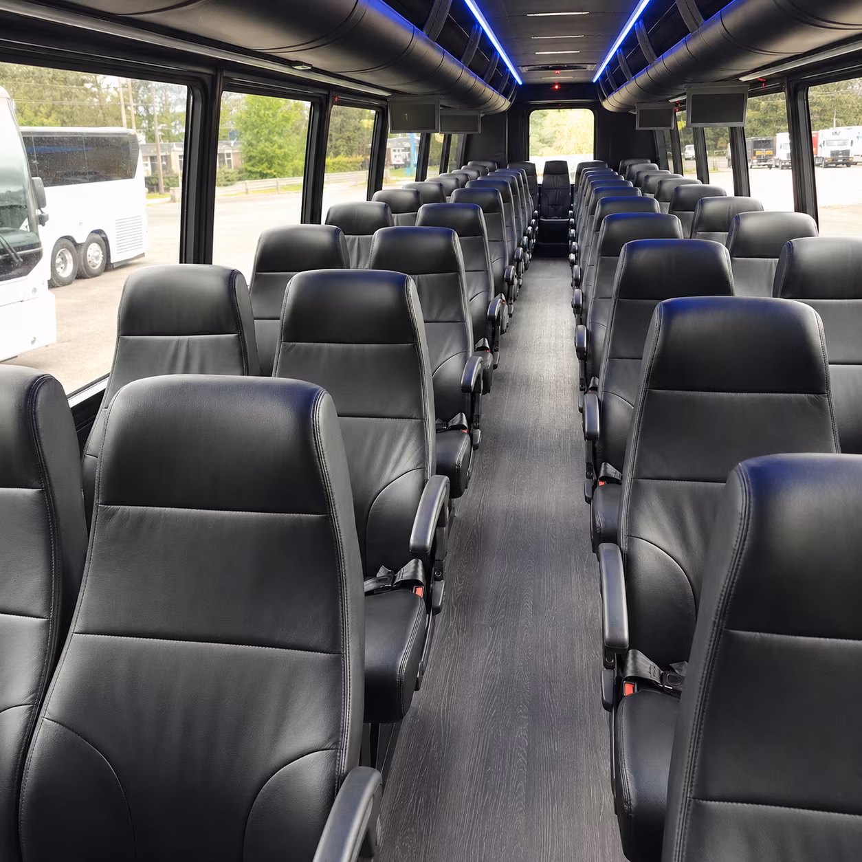 lafayette parking shuttle and park and ride bus rentals